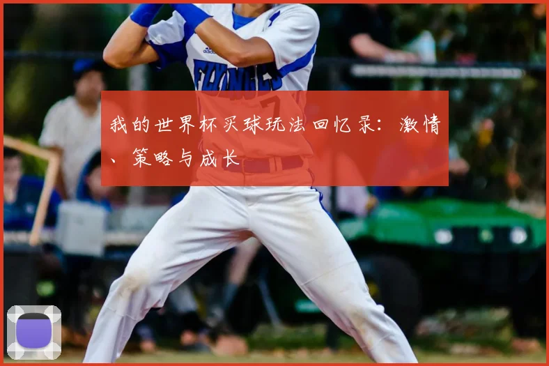 我的世界杯买球玩法回忆录：激情、策略与成长