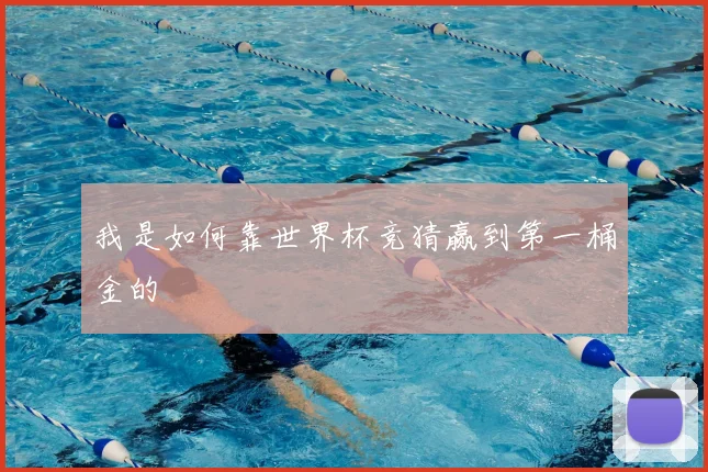 我是如何靠世界杯竞猜赢到第一桶金的