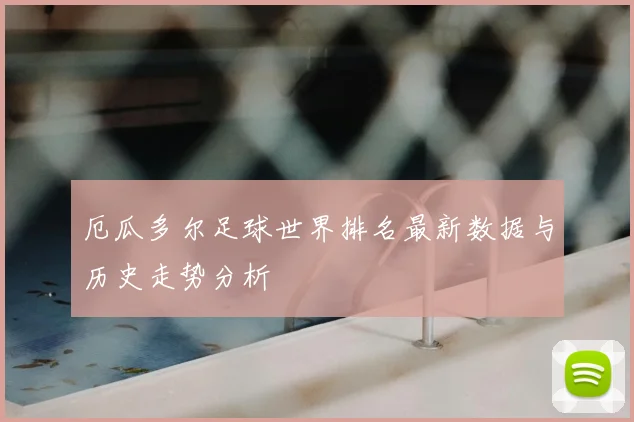 厄瓜多尔足球世界排名最新数据与历史走势分析